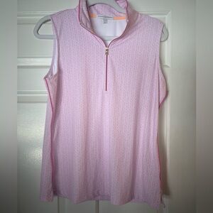 Fairway & Greene Sleeveless Zip Up